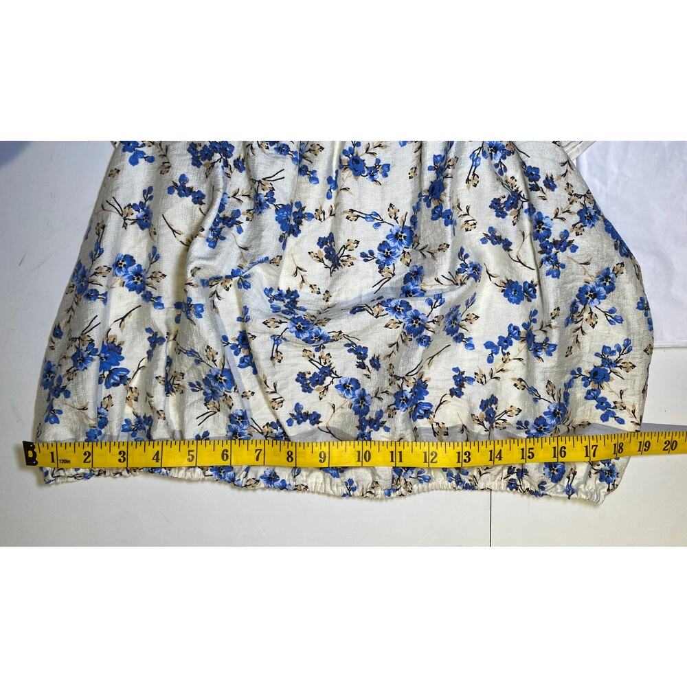 NWT - A New Day Women's XL Floral Off-Shoulder Blouse - Picture 8 of 10